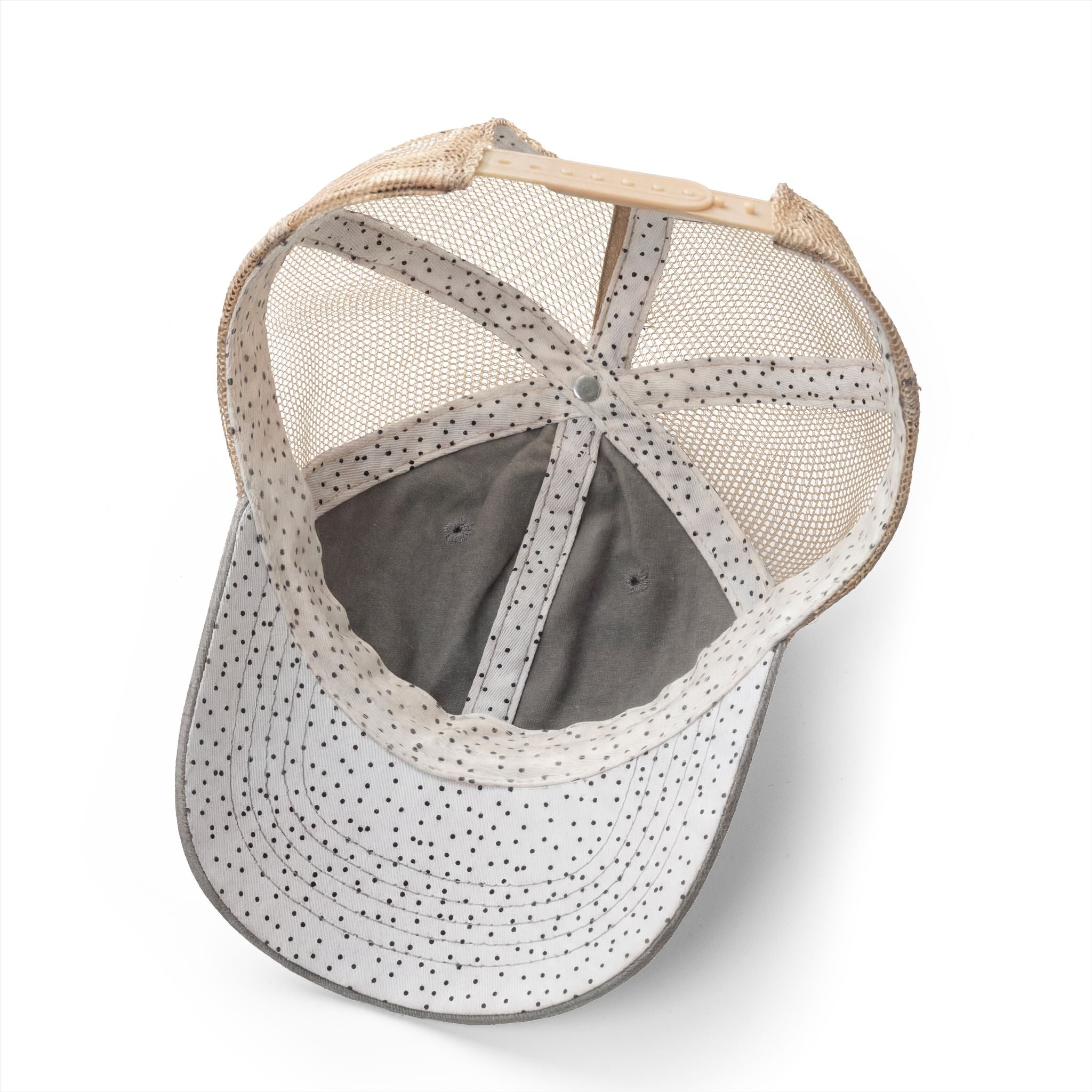 Longhorn and Roses Ponytail Women's Washed Mesh-Back Cap