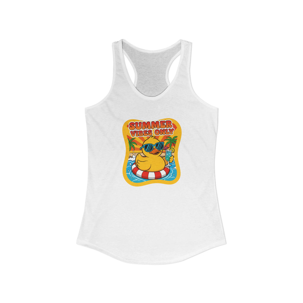 Ducky Vibes Women's Ideal Racerback Tank
