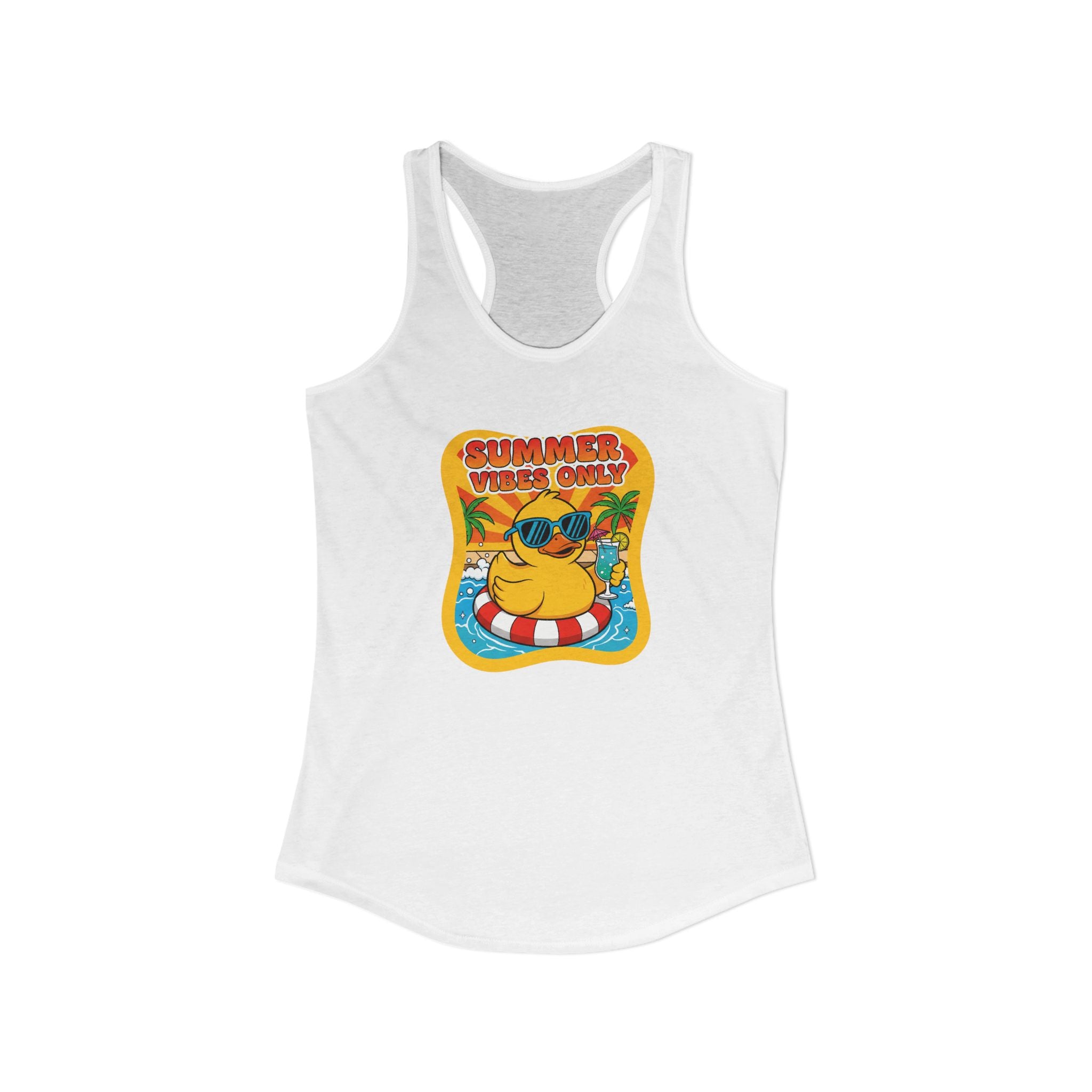 Ducky Vibes Women's Ideal Racerback Tank