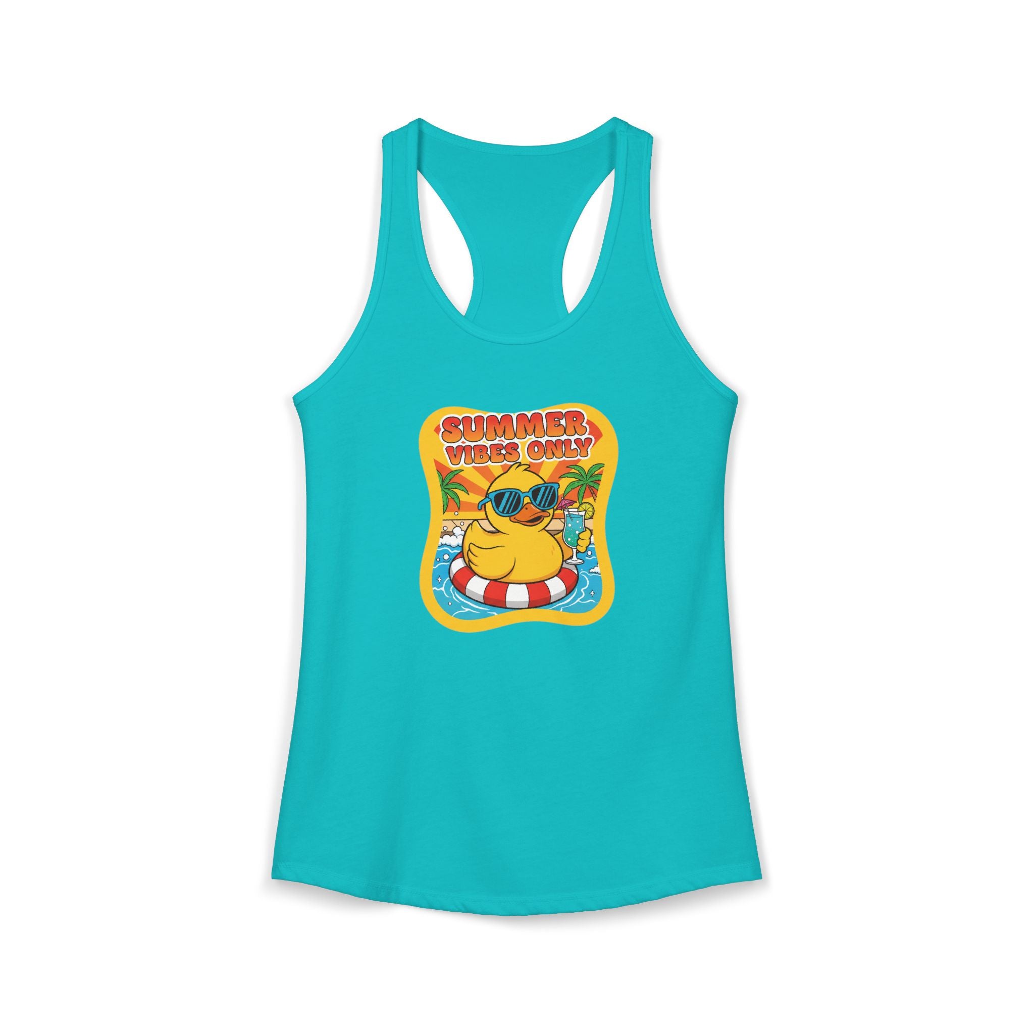 Ducky Vibes Women's Ideal Racerback Tank