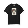 Cow Skull & Roses T-Shirt — Western Boho Graphic Tee