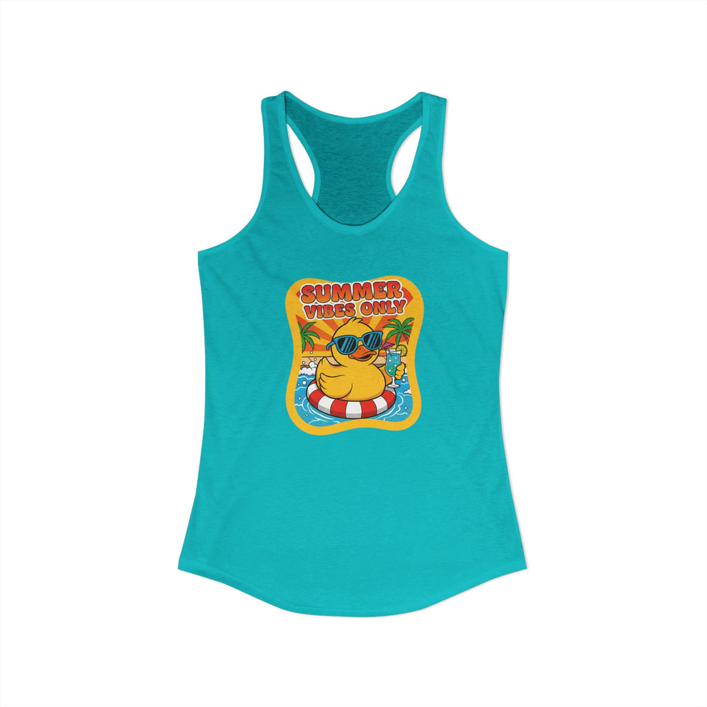Ducky Vibes Women's Ideal Racerback Tank