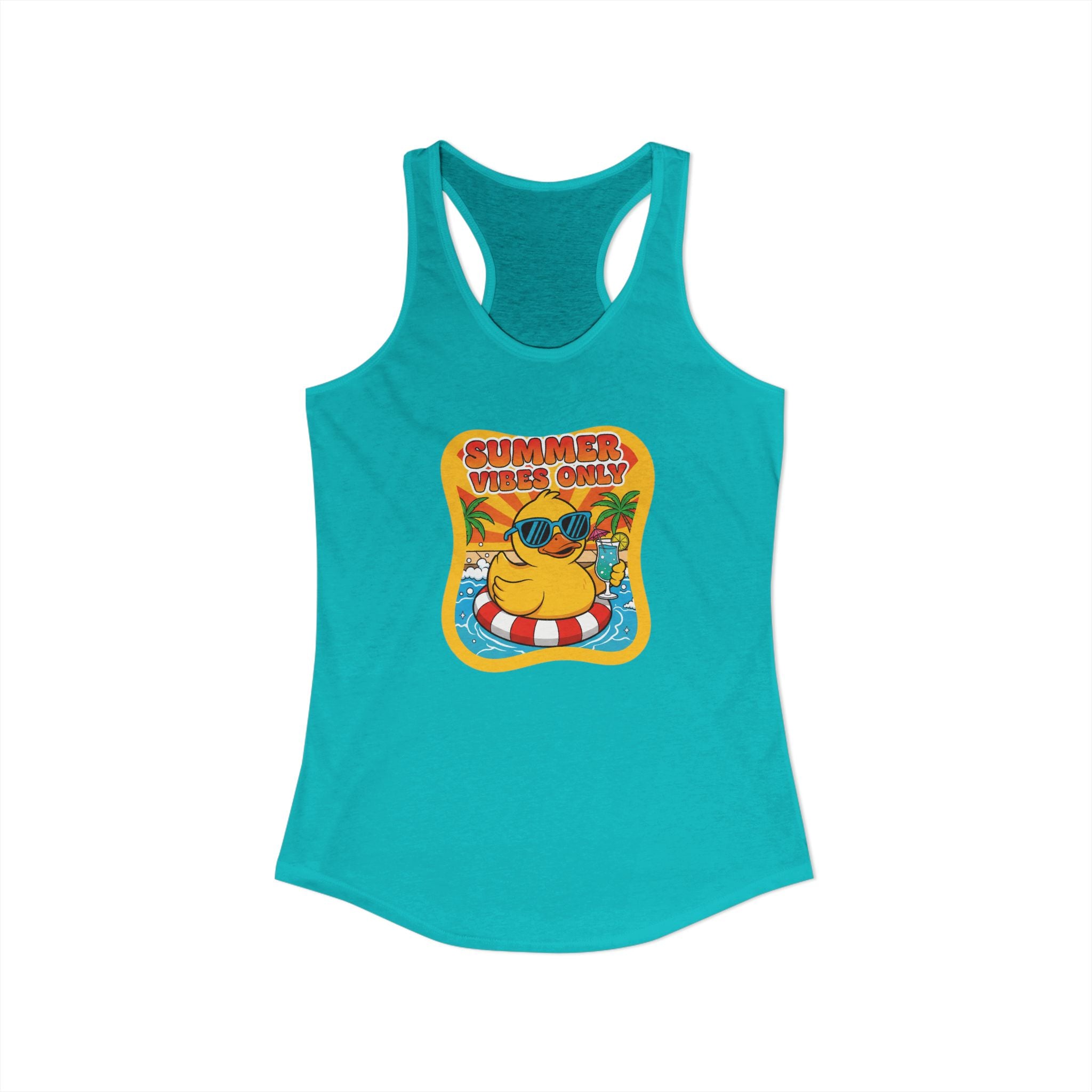Ducky Vibes Women's Ideal Racerback Tank