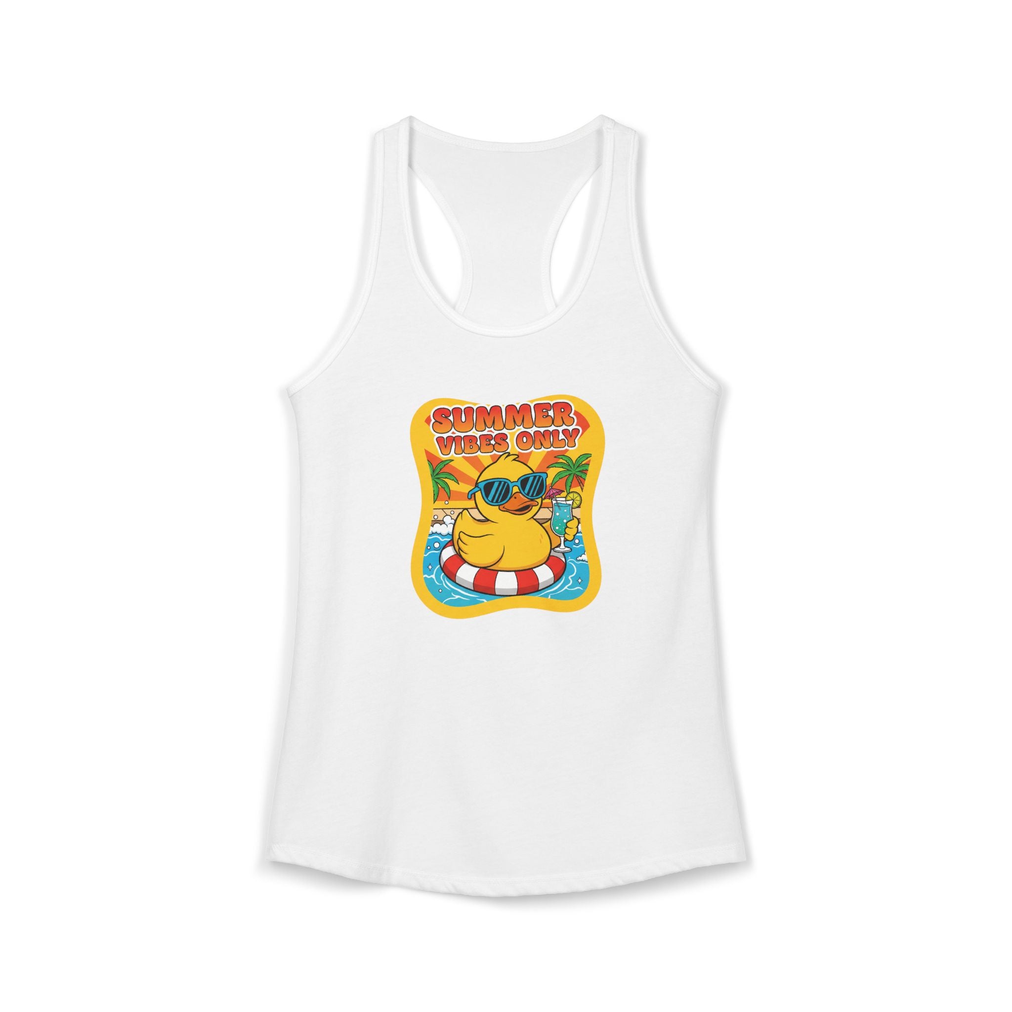 Ducky Vibes Women's Ideal Racerback Tank