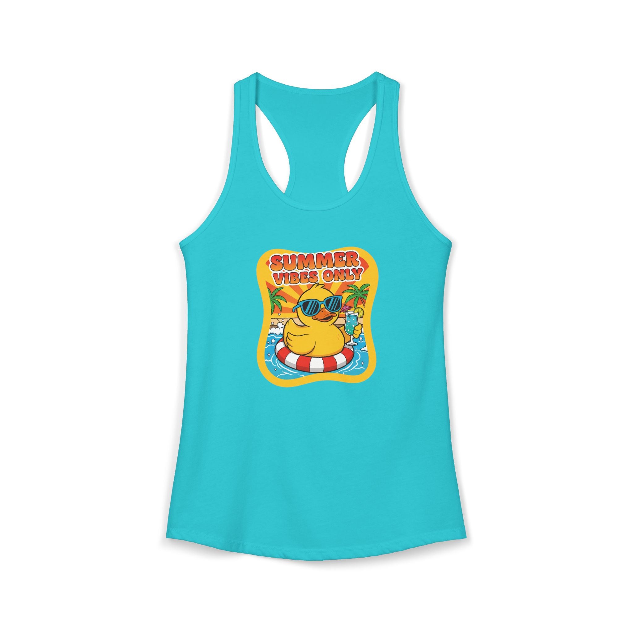 Ducky Vibes Women's Ideal Racerback Tank
