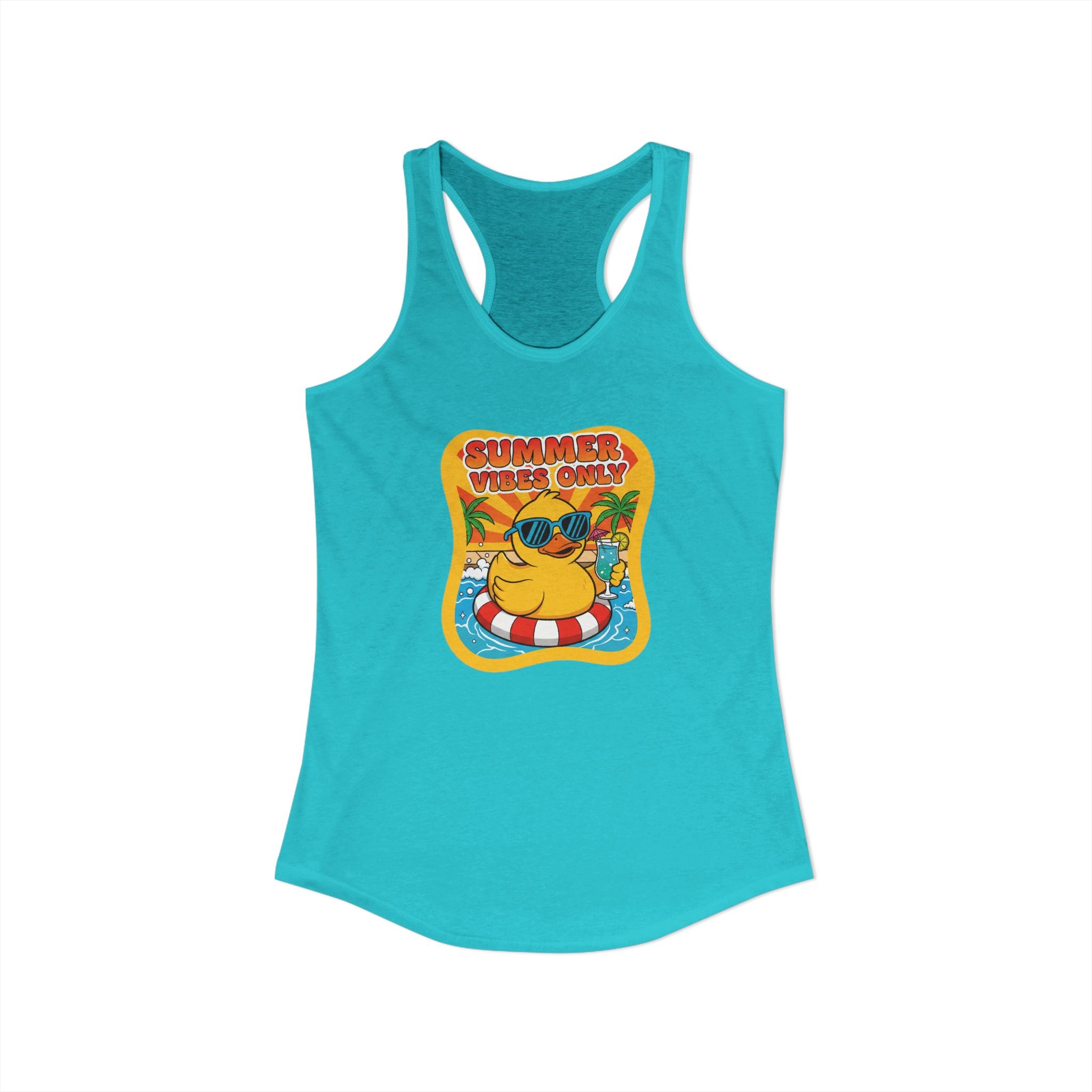 Ducky Vibes Women's Ideal Racerback Tank