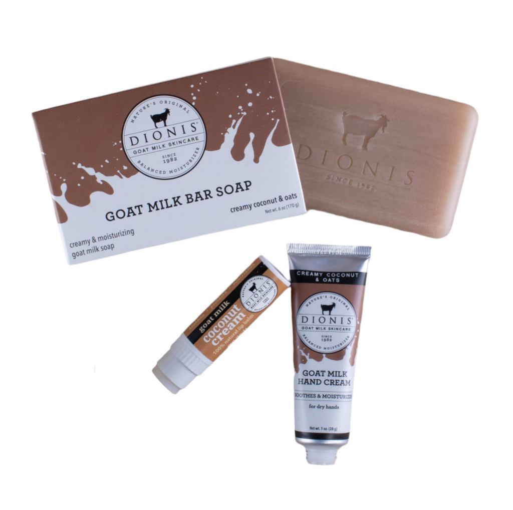 Dionis Creamy Coconut & Oats Goat Milk Body Care Collection