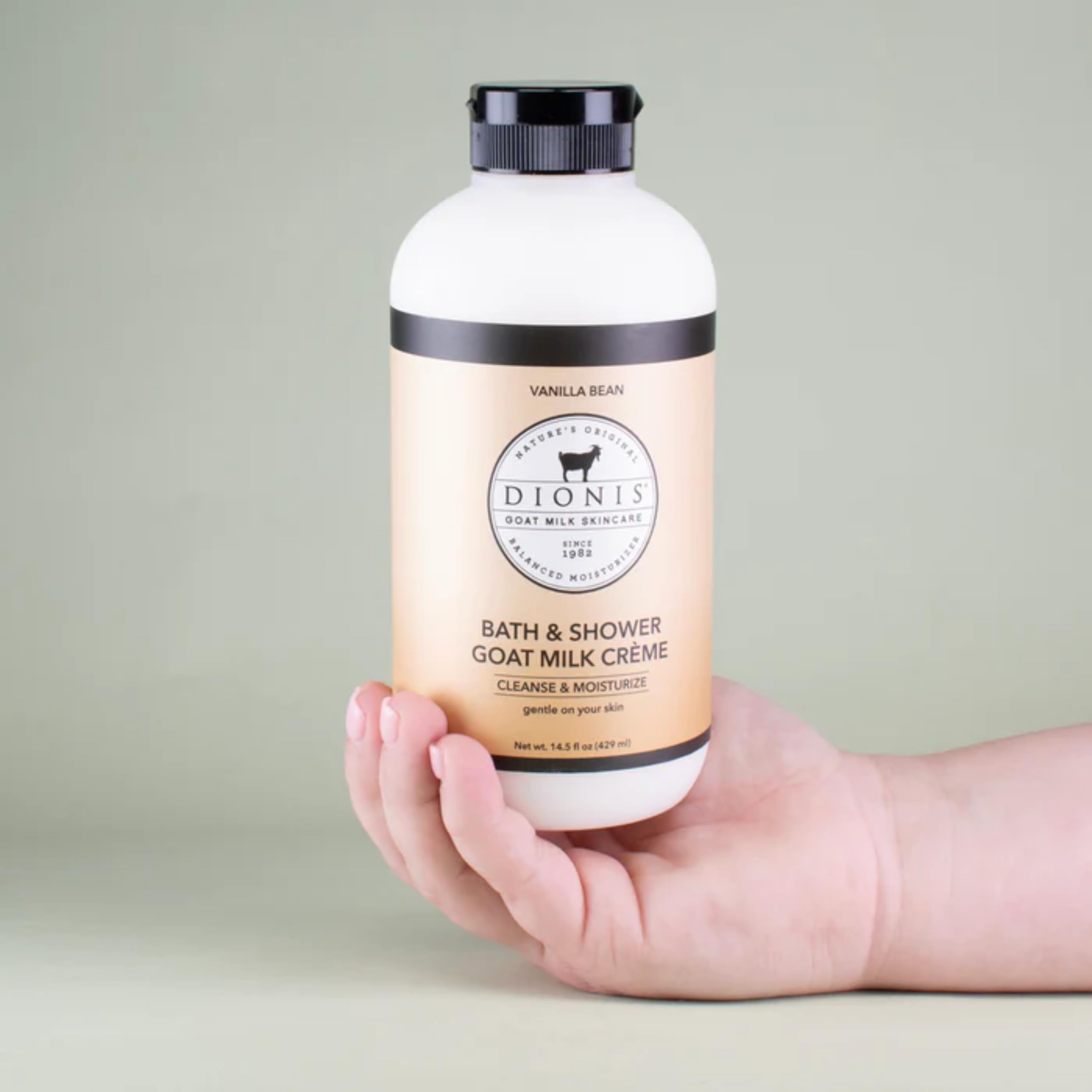 Dionis Vanilla Bean Goat Milk Bath & Shower Crème