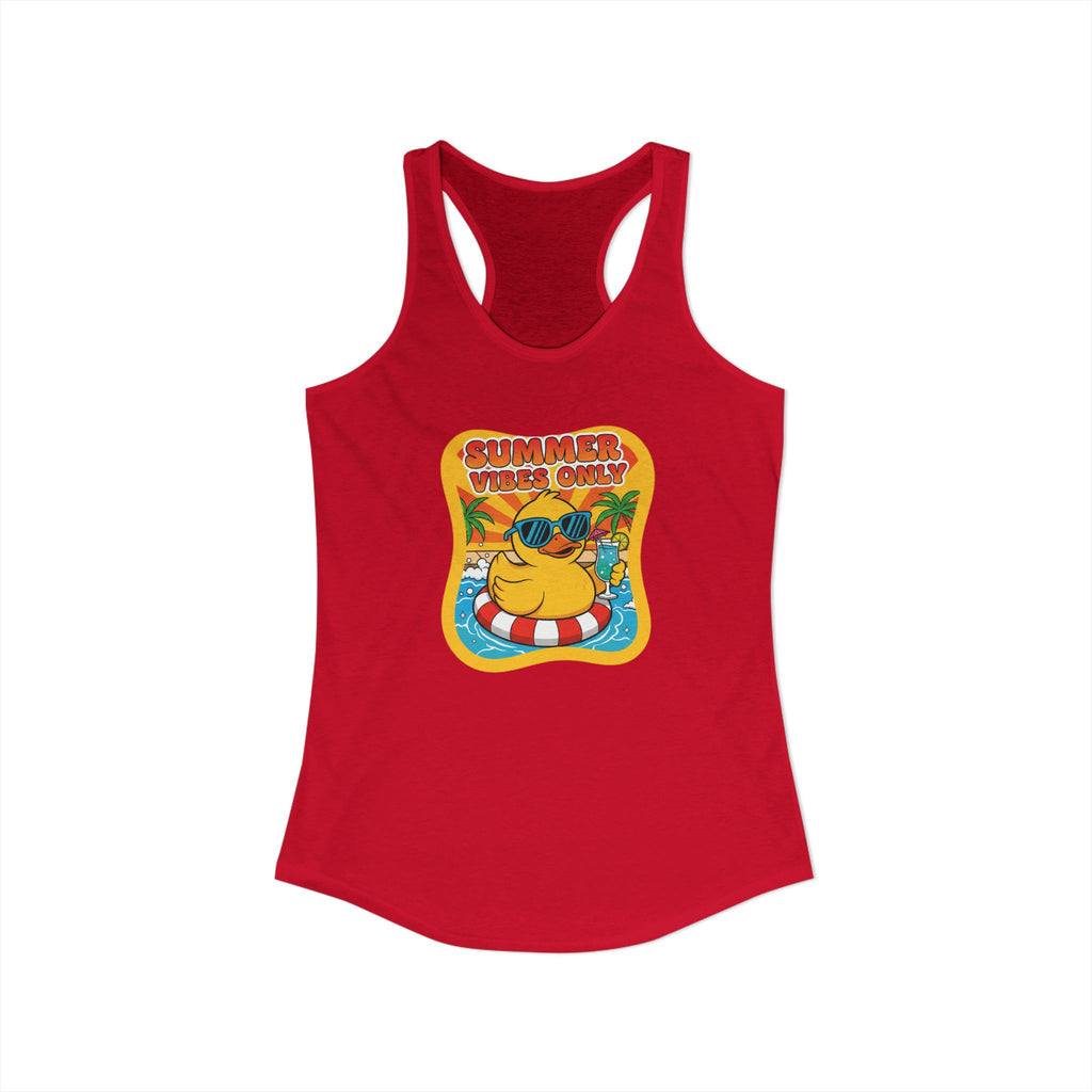 Ducky Vibes Women's Ideal Racerback Tank