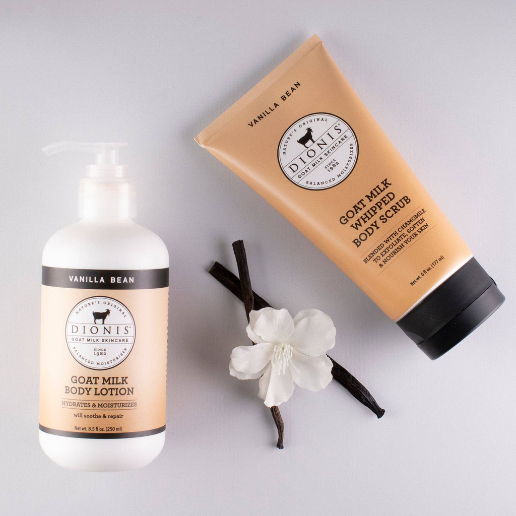 Dionis Vanilla Bean Goat Milk Bath & Body Gift Set