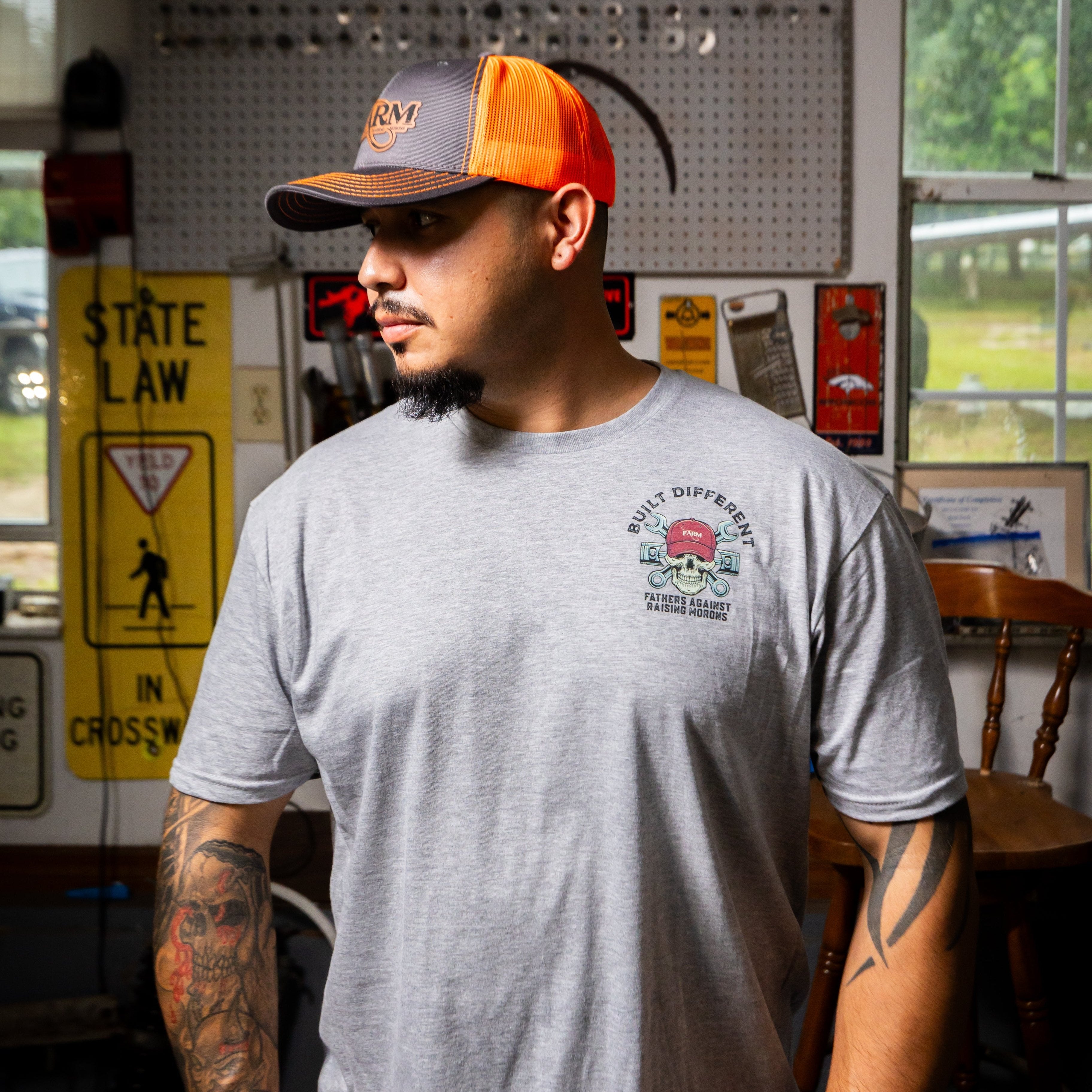 Built Different Tee - Sport Grey