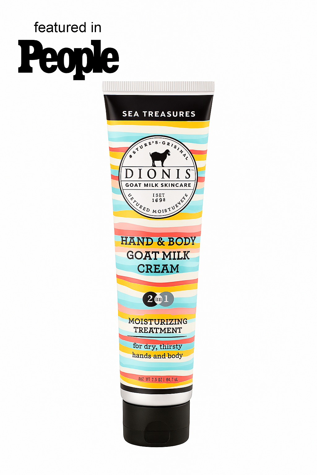 Dionis Sea Treasures Hand & Body Goat Milk Cream