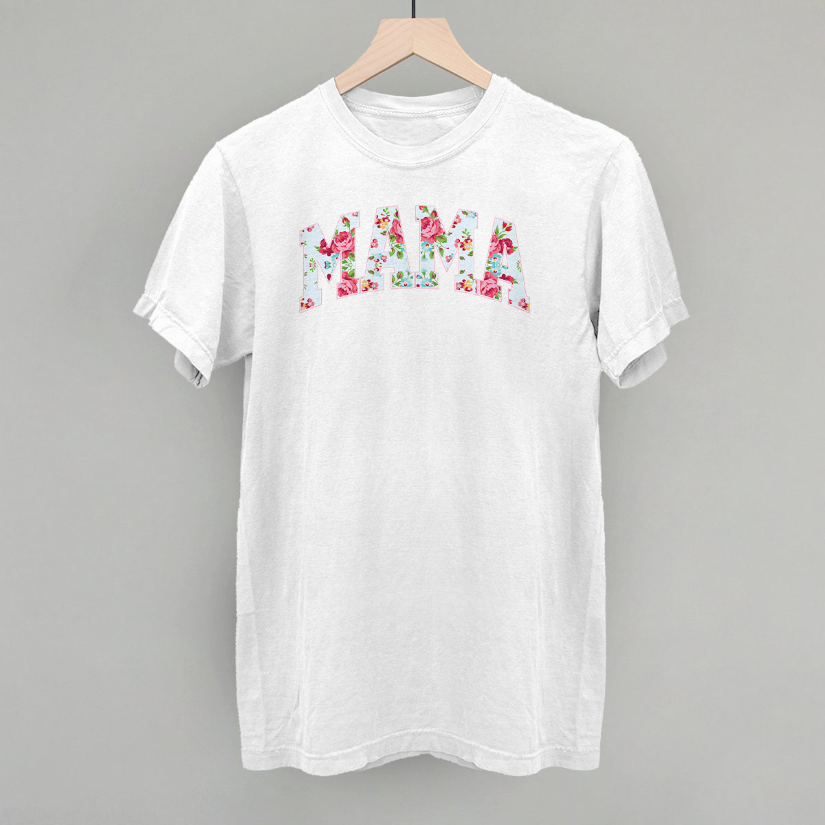 Mama (Block Letter Floral)