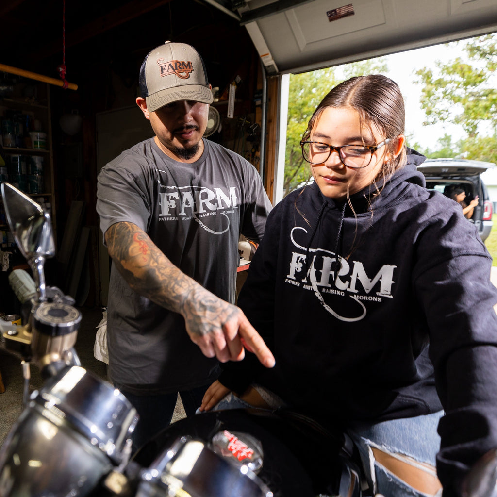 FARM Logo Tee - Grey
