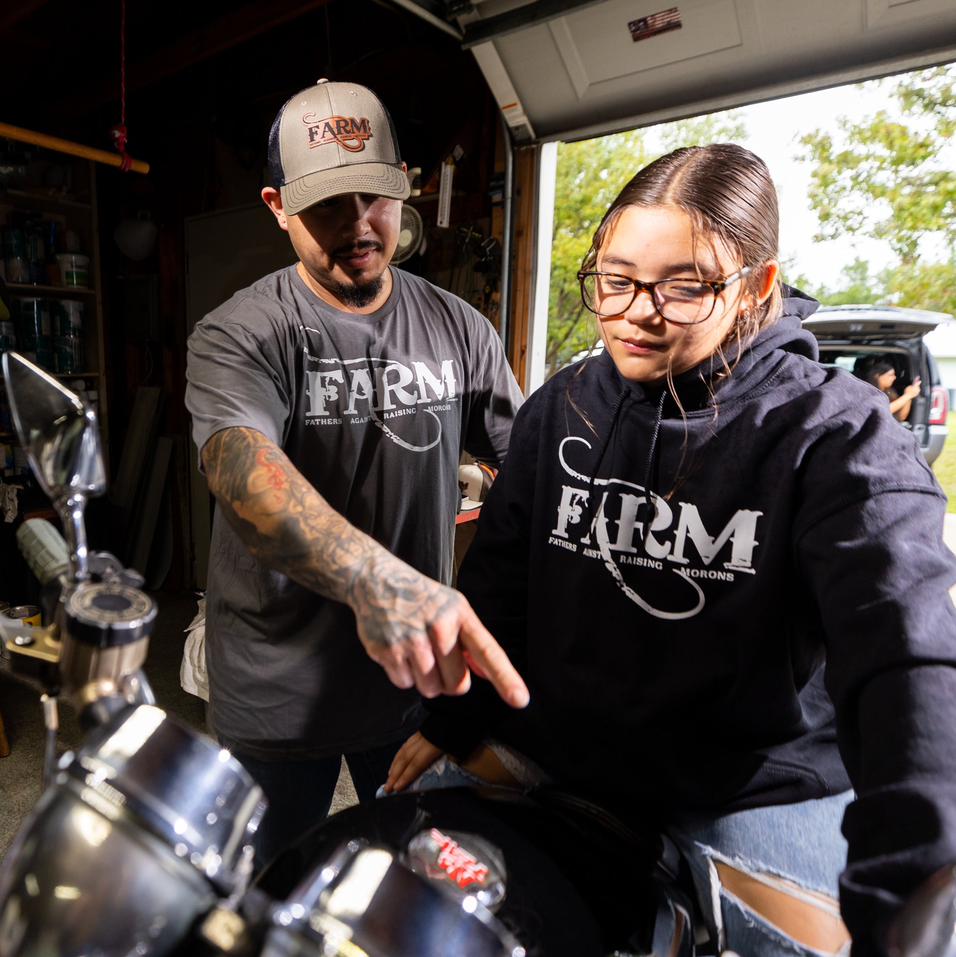 FARM Logo Tee - Grey