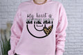 My heart is on that mat swetashirt