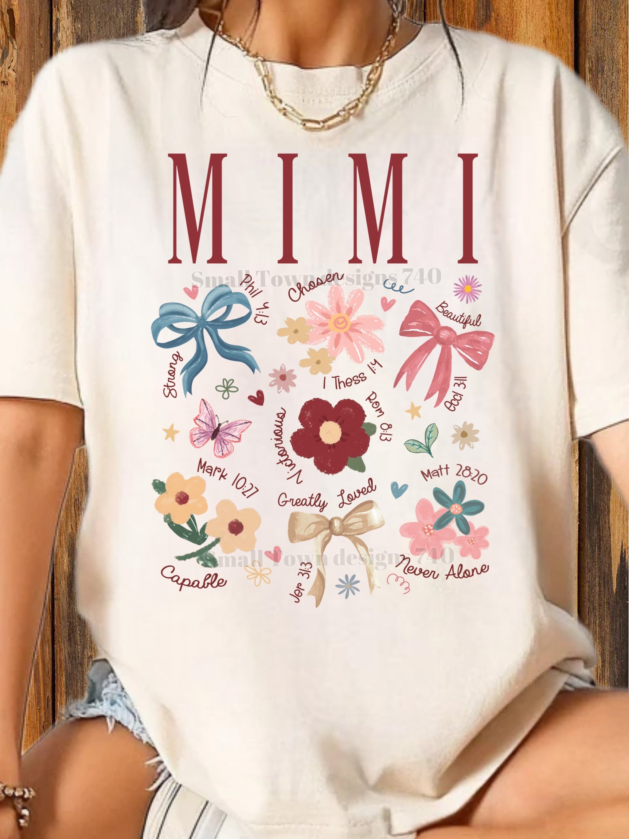 Family inspiration Bible verse Tee