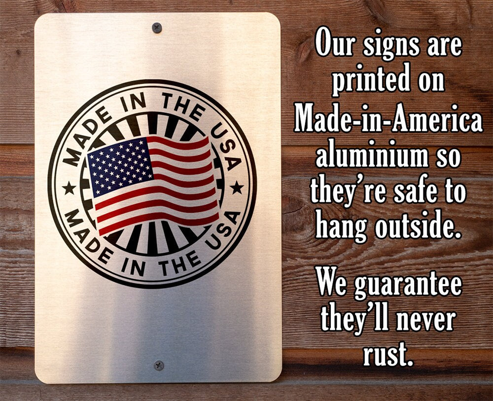 Out House - Metal Sign