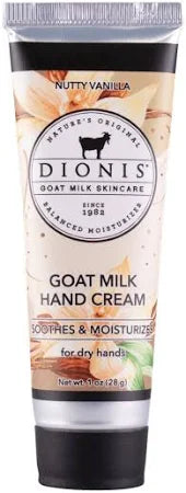 Dionis Nutty Vanilla Hand Cream 1 oz