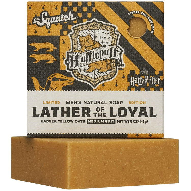 Dr. Squatch Hufflepuff  Lather of the Loyal Bar Soap