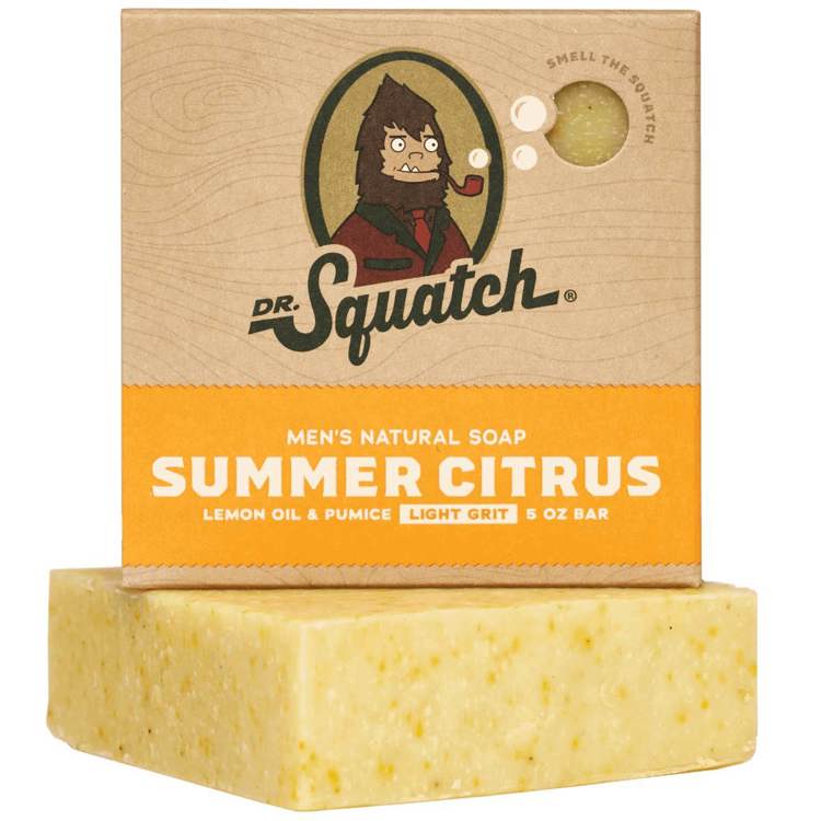 Dr. Squatch Summer Citrus Bar Soap
