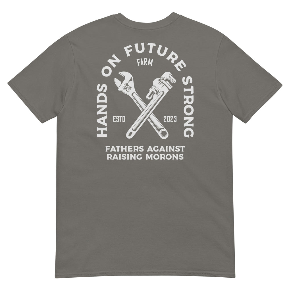 Hands On Tee Grey