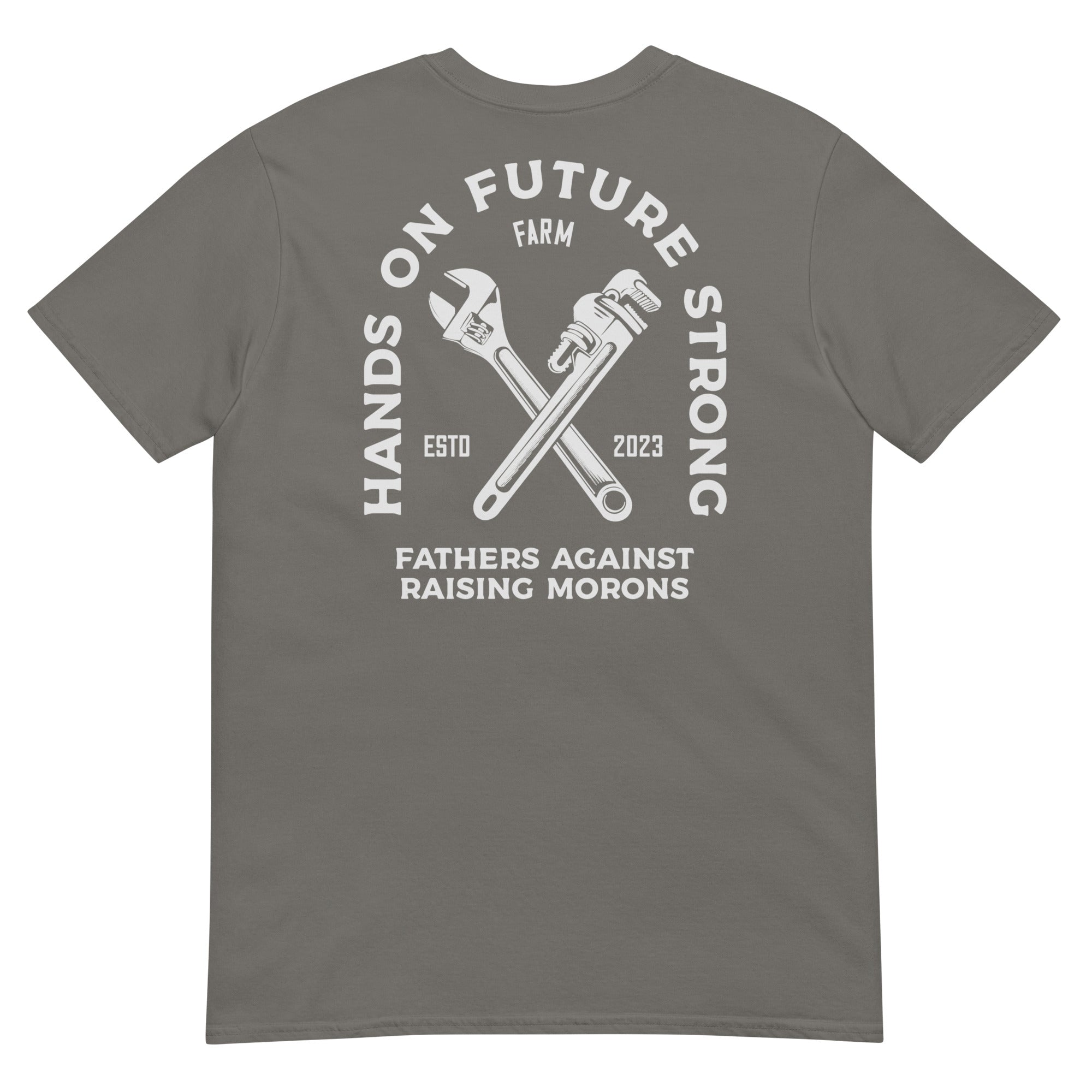 Hands On Tee Grey