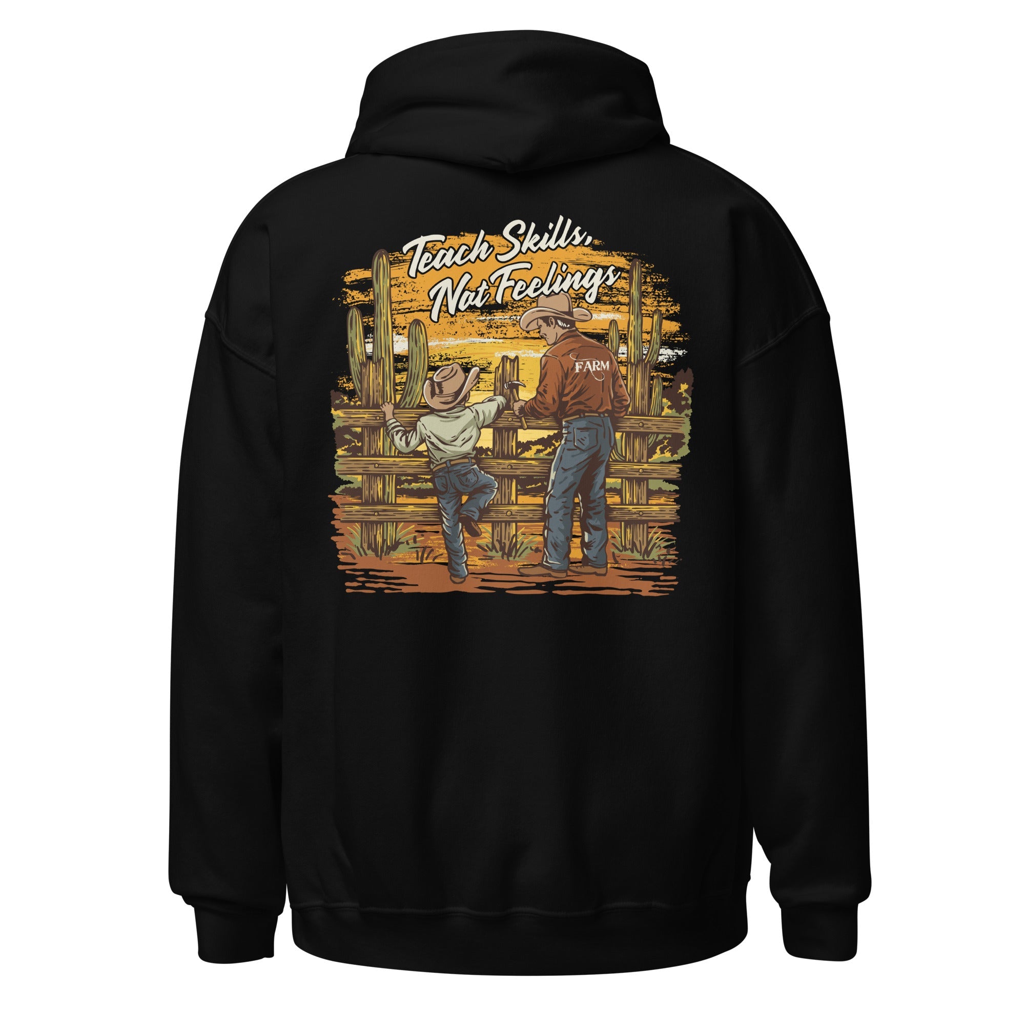 Teach Skills Hoodie - Black